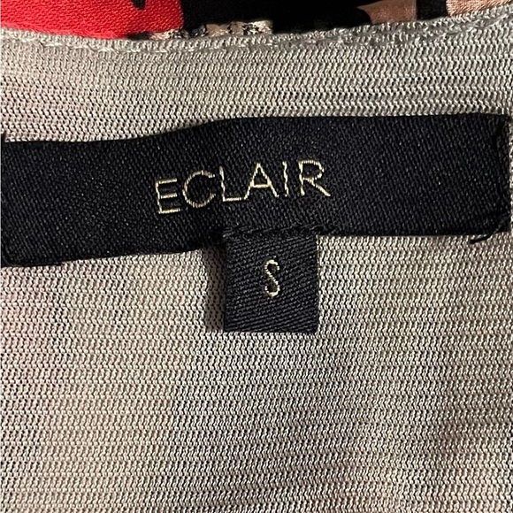 Eclair Multicolor Ikat Print Sleeveless Maxi Dress Sz S - Picture 6 of 7